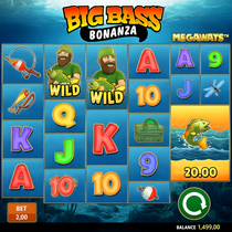 KokoBet - Big Bass Bonanza Megaways Slot - Pragmatic Play